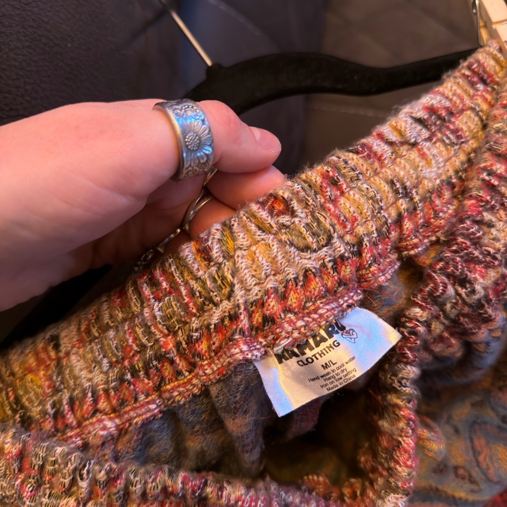 Kamara Multicolor Patchwork Joggers NWT - image 3